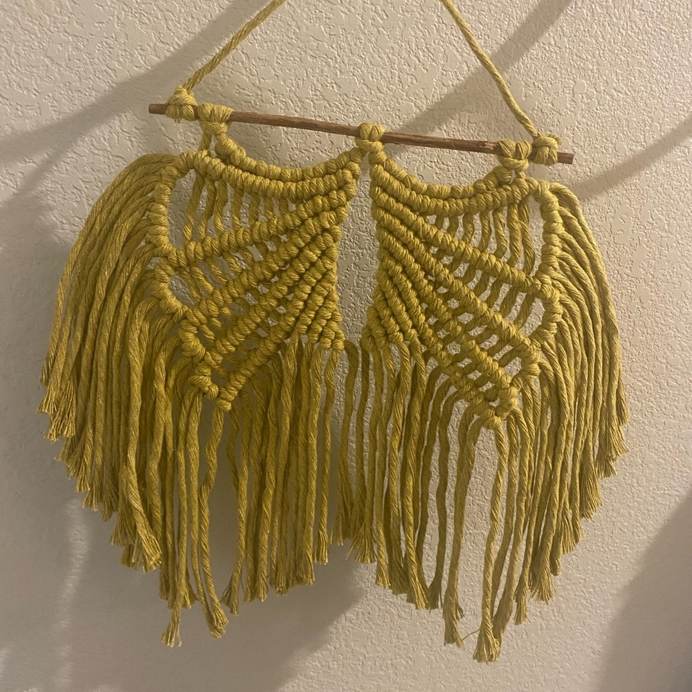 Macrame Angel Wings